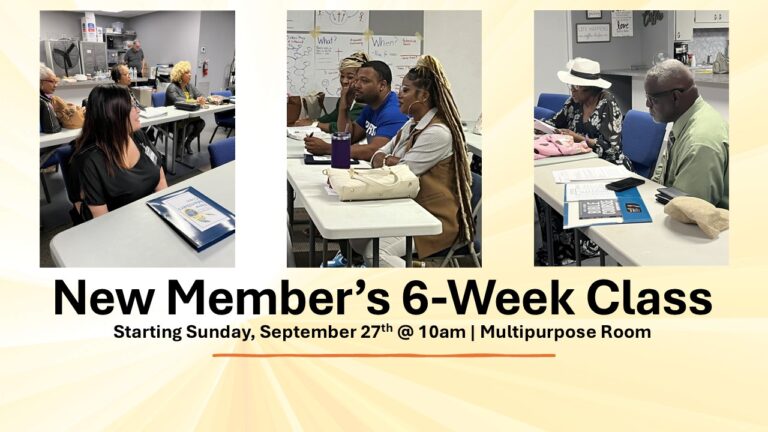 New Members Class