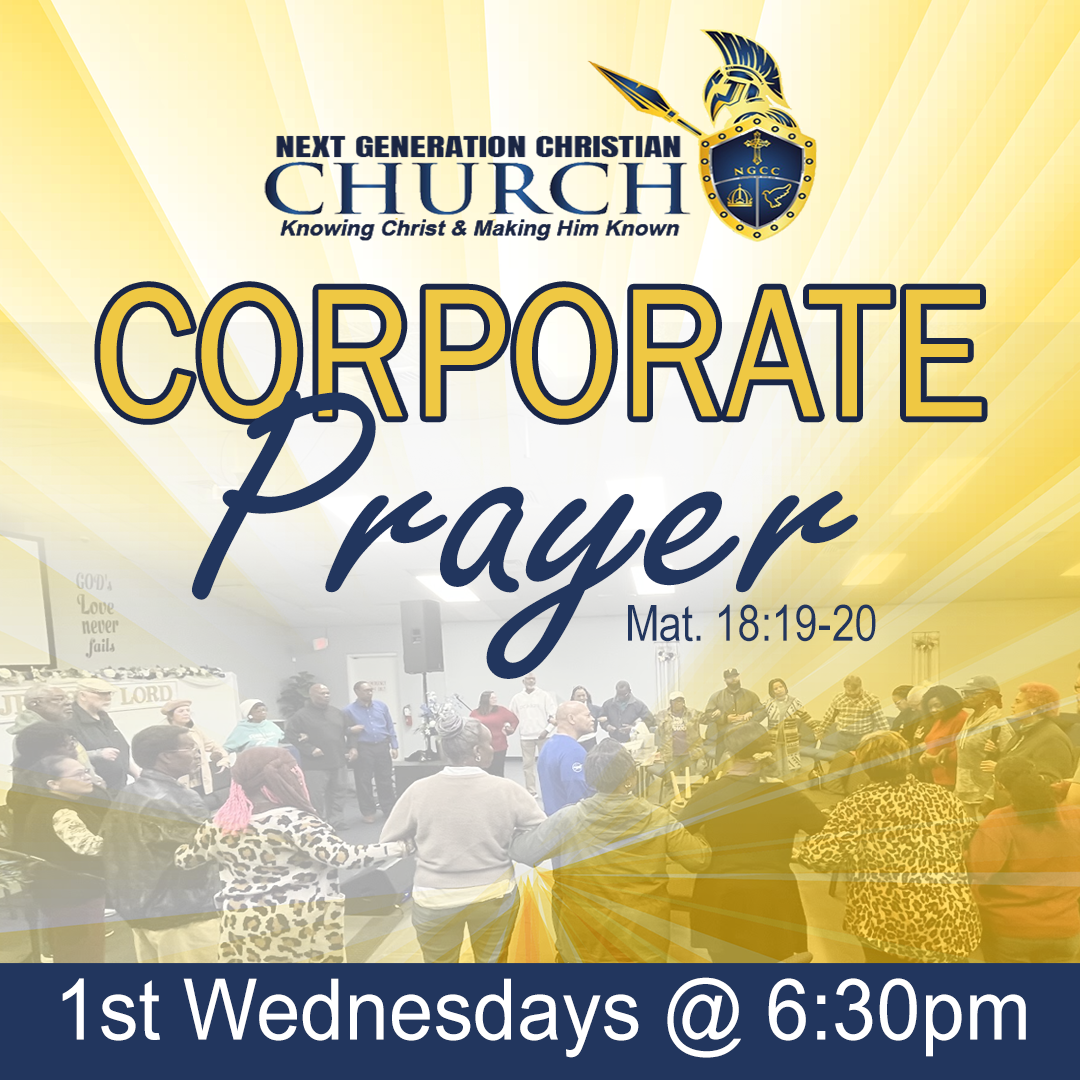 Corporate Prayer Square Graphic